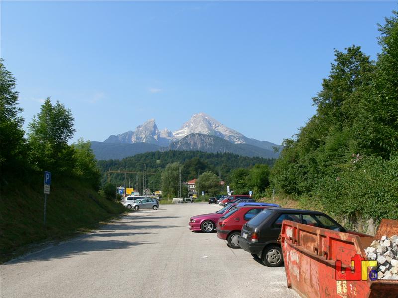 Blick zum Watzmann in Berchtesgaden
